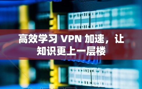 高效学习 VPN 加速，让知识更上一层楼