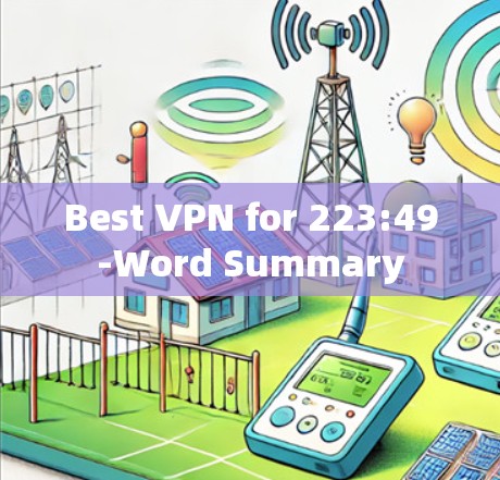 Best VPN for 223:49-Word Summary