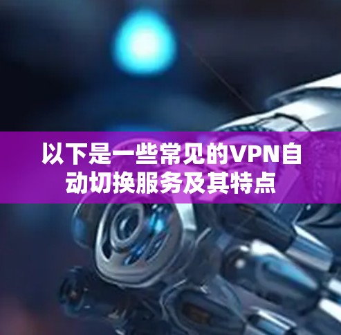以下是一些常见的VPN自动切换服务及其特点