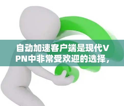 自动加速客户端是现代VPN中非常受欢迎的选择，因为它提供了简单易用的配置和快速连接到远程服务器的能力。以下是对自动加速客户端的详细总结和使用指南
