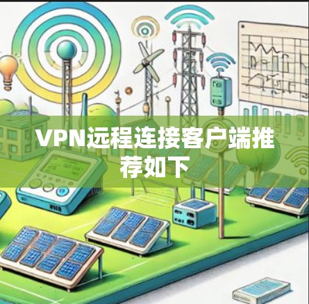VPN远程连接客户端推荐如下