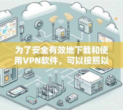 为了安全有效地下载和使用VPN软件，可以按照以下步骤进行操作