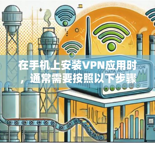 在手机上安装VPN应用时，通常需要按照以下步骤进行