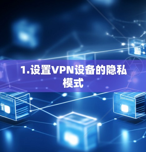 1.设置VPN设备的隐私模式
