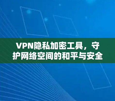 VPN隐私加密工具，守护网络空间的和平与安全