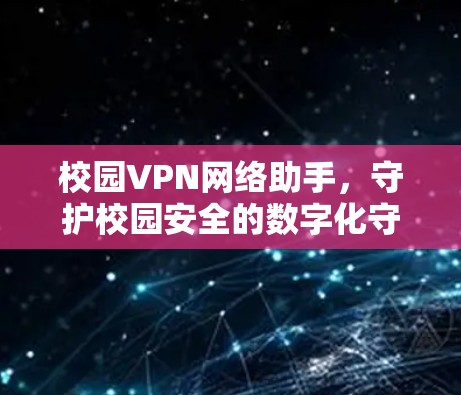 校园VPN网络助手,守护校园安全的数字化守护者