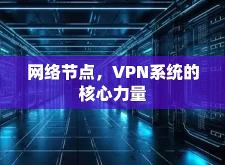 网络节点，VPN系统的核心力量