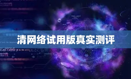 清网络试用版真实测评
