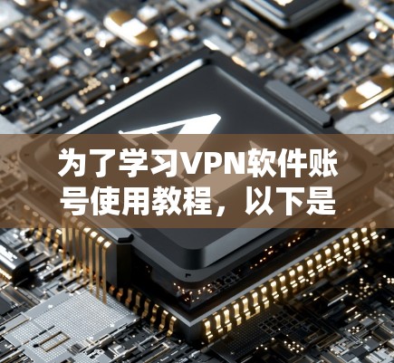 为了学习VPN软件账号使用教程，以下是一个分步骤的指南