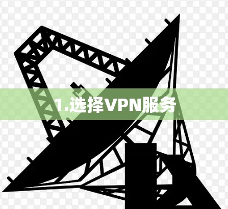 1.选择VPN服务