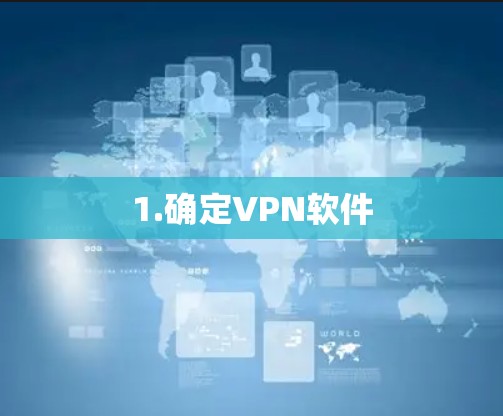 1.确定VPN软件