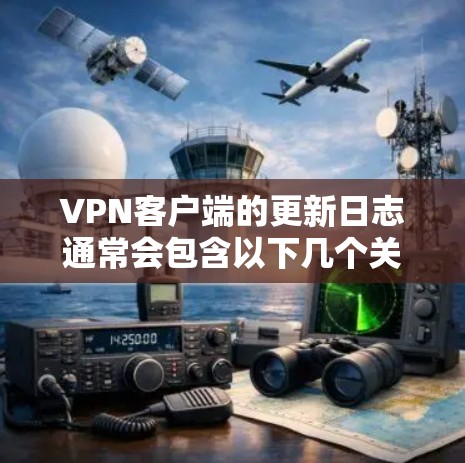 <strong>VPN客户端</strong>的更新日志通常会包含以下几个关键信息