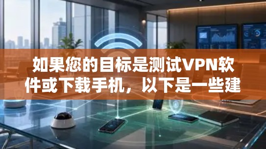 如果您的目标是测试VPN软件或下载手机，以下是一些建议和步骤