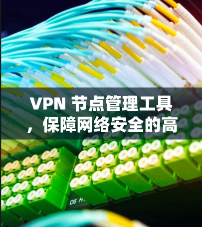 VPN 节点管理工具,保障网络安全的高效解决方案
