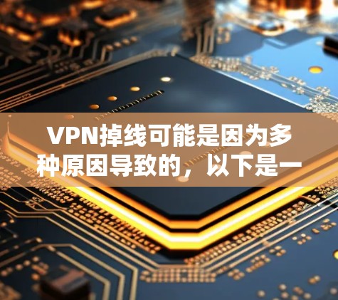 VPN掉线可能是因为多种原因导致的,以下是一些常见原因和解决方法