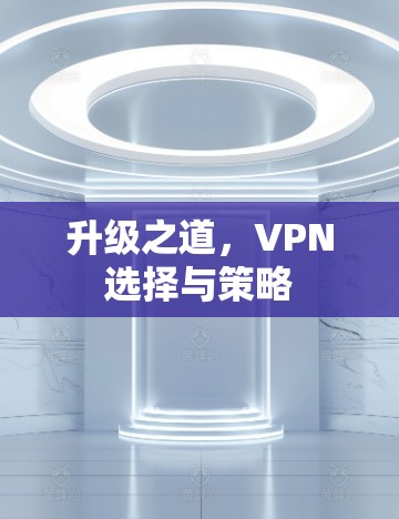 升级之道，VPN选择与策略